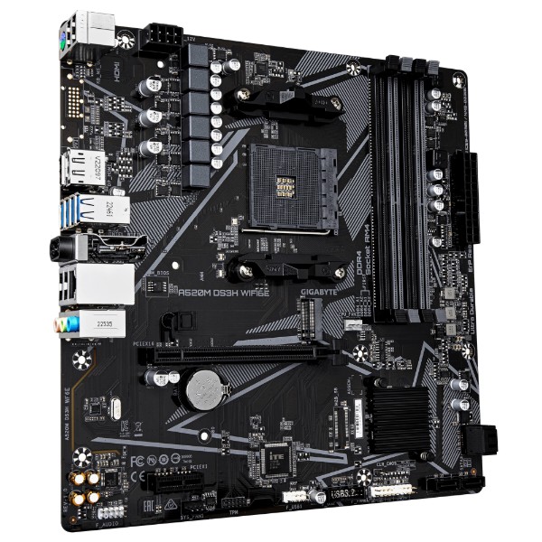 Фото - Материнська плата Gigabyte A520M DS3H WIFI6E